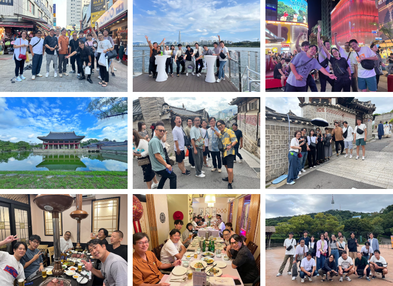 創立50周年記念社員旅行(韓国)